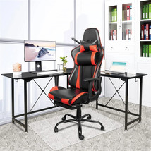 Lukee Office Chair Mat for Hardwood Floor 48&quot;x 30&quot; Rectangular Hard Floo... - $19.00