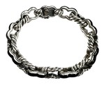 David yurman Men&#39;s Bracelet .925 Silver 377480 - £405.16 GBP