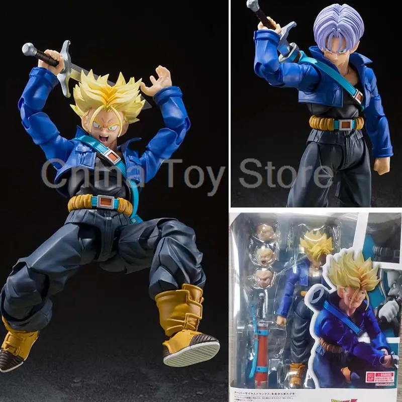 Shfiguarts Dragon Ball Trunks Figure SHF Trunks Boy From Future Collection Model - £28.59 GBP+