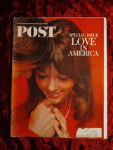 Saturday Evening Post Magazine December 31 1966 Love In America - £5.52 GBP