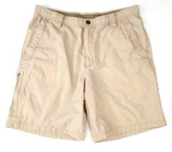 Columbia Sportswear Men&#39;s Walking/Hiking/Outdoors Shorts 34 Beige Omni-Shield - £10.95 GBP