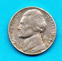 1975 Jefferson Nickel - Circulated - About XF - £3.98 GBP