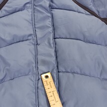 Columbia XL5187 Women’s Blue Full-Zip Button Up Puffer Jacket Pockets Size M image 3