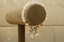 Costume Jewelry Chubby Chico Charm Bracelet Guardian Angel Crystal Beads - £11.89 GBP