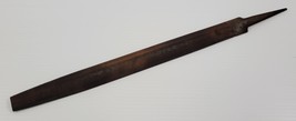 *X) Vintage Half Round Machinist Hand File Tool 19&quot; Long - $9.89