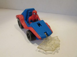 MARVEL SPIDERMAN ACTION FIGURE WEB CAR 1996 AS IS LOOSE L236 - £2.58 GBP