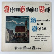 Johann Sebastian Bach – Masterworks For The Organ Vinyl LP Record Album ... - £7.75 GBP