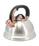 Mr. Coffee Flintshire 2.2 Quart Stainless Steel Whistling Tea Kettle in ... - $59.63