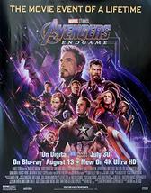 Marvel Avengers: Endgame - 22"x28" Original Movie Promo Poster 2019 Iron Man Hul - $14.69