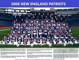 2008 NEW ENGLAND PATRIOTS 8X10 TEAM PHOTO FOOTBALL PICTURE NFL - $4.94