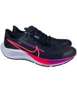 NEW Nike Air Zoom Pegasus 38 GS Black Crimson Pink CZ4178-021 Size  7Y  ... - £87.57 GBP
