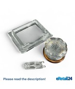  OEM Samsung Oven Micro Lens Light Cover + Bulb DG96-00371B DG96-00541B - $37.99