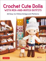 Tuttle Publishing Books-Crochet Cute Dolls - £19.77 GBP