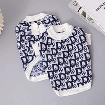 Small and Medium Dog Fashion Luxury Pet Sweater Dachshund Schnauzer Autu... - £32.59 GBP+