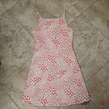 Florence Eiseman Girls Sundress Cotton Linen Sleeveless Pink Flowers Siz... - $14.03