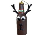 Midwest Reindeer Beer Bottle Resin Holiday Ornament - $7.14