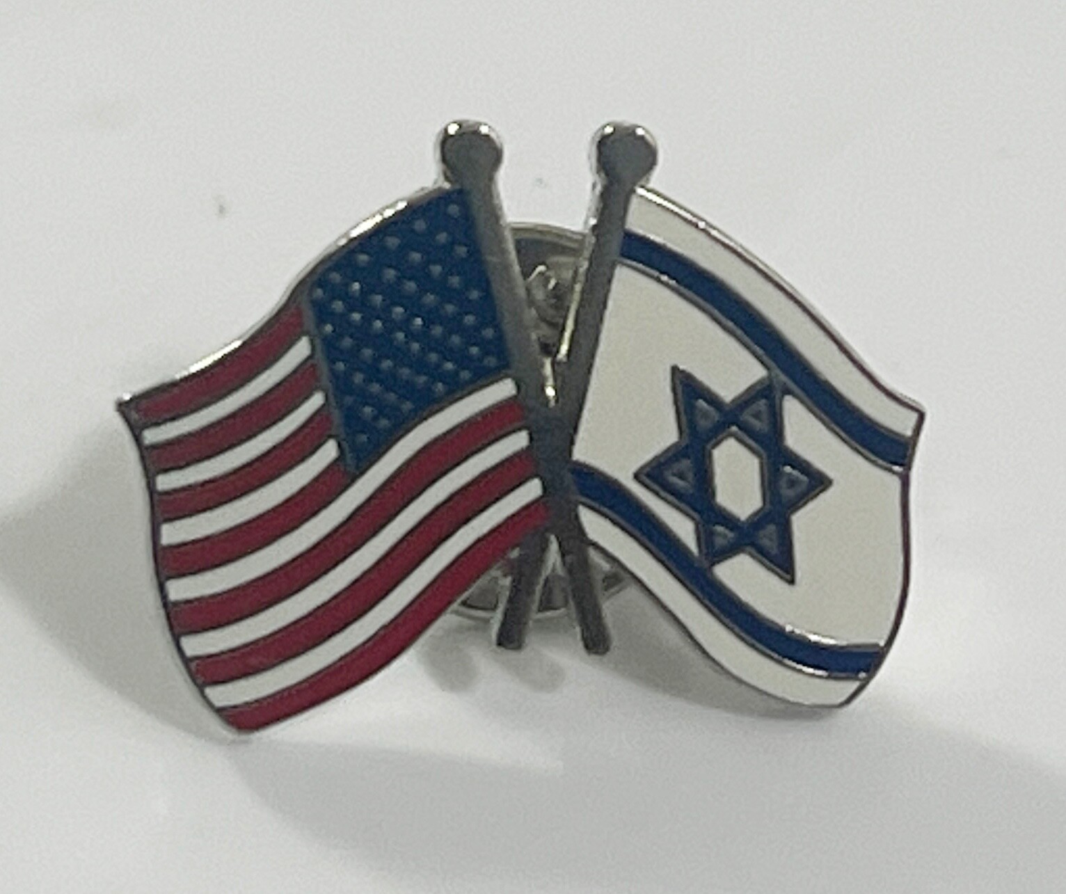 United States &amp; Israel Flag Lapel Pin - $4.45