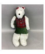 Woof &amp; Poof Plush Polar Bear With Lanky Arms &amp; Legs W/ Tag - 24” - $282.25 MXN