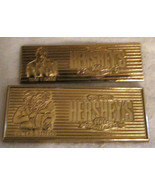 1994 Hershey Chocolate 100 years, bronze replica bars Type A &amp; Type B - $39.75