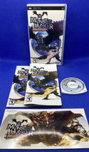 Monster Hunter Freedom (Sony PSP, 2006) CIB Complete w/ Pocket Skin - Te... - £19.87 GBP