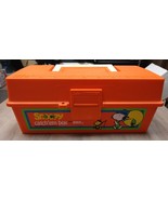 Vintage SNOOPY Catch&#39;em box Zebco Children&#39;s Tackle Box MINT COND. ⭐️PEA... - $39.64 CAD