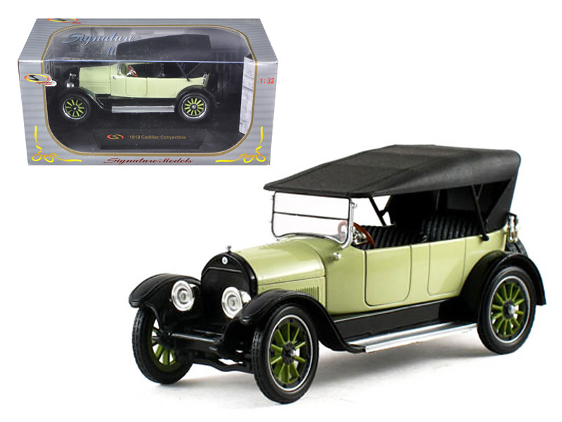1919 Cadillac Type 57 Soft Top Lime 1/32 Diecast Model Car by Signature Models - $30.80