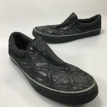 Tony Hawk 13 M Black Switch Canvas Slip-On Skate Shoes Sneakers - $31.85