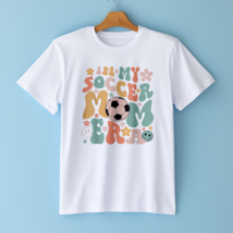 Mothers Day Shirt, Personalized Mom Gift, Mothers Day Gift, Groovy Soccer Mom Li - £15.18 GBP+