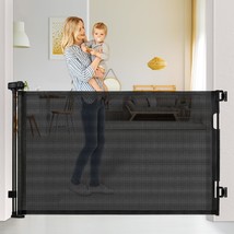 Retractable Baby Gates 55 Inch Baby Gates Extra Wide for Large Opening Baby Gate - £91.31 GBP