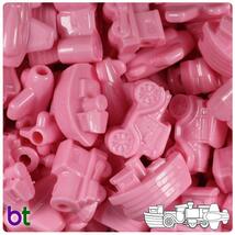 BeadTin Baby Pink Opaque Mini Mobiles Pony Beads (2oz) - $2.39