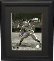 Bob Feller signed Cleveland Indians 8x10 Vintage Sepia Photo Custom Framed HOF 6 - £74.03 GBP