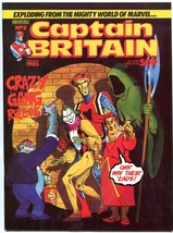 Captain Britain #2 1985- British Comic- Abslom Daak Dalek Killer NM- - £34.67 GBP