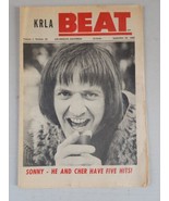 KRLA BEAT NEWSPAPER VOL 1 No 28 September 25, 1965-Sonny-He And Cher Hav... - $387.24 MXN