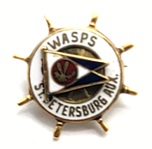 WASPS St Petersburg Power Squadron Women’s Auxiliary Pin Nautical Burgee... - $39.00