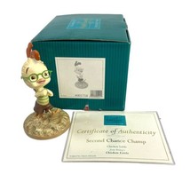 WDCC Disney Chicken Little Second Chance Champ Figurine in Original Box &amp; COA - £88.25 GBP