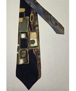 UGO CORSINI 100% Silk Abstract Tie 56&quot; x 3.75&quot; - $239.70 MXN