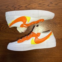 Nike Sacai Blazer Low Sneaker Men 8.5 Magma Orange Yellow Shoe DD1877-100 RP$378 - £54.70 GBP