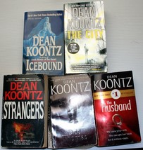 Lot 6 Dean Koontz Mmpb Icebound~Strangers~The Husband~The City~Odd Thomas - £10.25 GBP