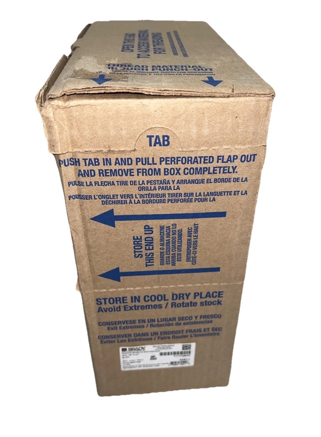 BRADY 3PS-187-2-WT PERMASLEEVE PS Wire Markers, B-342 ~2,50/Roll Item image 9