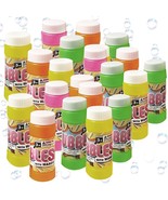 24 Pack Bubble Blower Bottles With Wands - 3.5 Inch - Bubble Toy For Kid... - £29.70 GBP