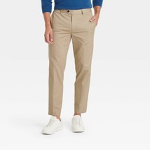 Goodfellow &amp; Co. Men&#39;s Extended Tab Slim Fit Trousers 32X32 Khaki New W ... - $29.99