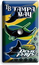 Tampa Bay Devil Rays Baseball Team Light Dimmer Cable Plates Man Cave Room Decor - £8.04 GBP