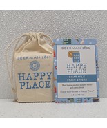 Beekman 1802 Happy Place Goat Milk Stain Sticks 2.9 oz With Dust Bag - $29.60