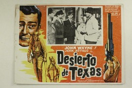 Authentic Lobby Card Movie Poster A Lady Takes A Chance John Wayne 1950s Mexico - £19.72 GBP