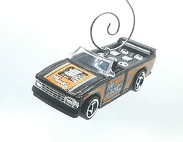 Christmas Ornament for Chevy S-10 Mini Truck Lowered Black Orange - $35.24