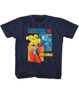 MegaMan versus Protoman Kid&#39;s T Shirt Fight Rokkuman Capcom Video Game - £17.65 GBP