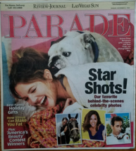 Drew Barrymore, Celine Dion, Glories Of Our Country@ Parade Magazine Dec 2, 2007 - £4.77 GBP
