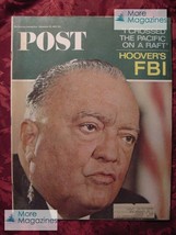 Saturday Evening Post September 25 1965 Bill Cosby J Edgar Hoover - £5.44 GBP