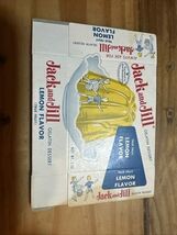 Vintage, JACK and JILL, Lemon Gelatin Dessert Box - $1.98