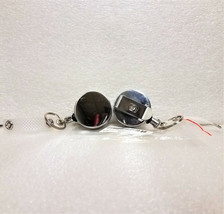 6 Pcs - Heavy Duty Belt Clip Retractable 22&quot; Steel Wire Badge/Key Ring H... - £7.94 GBP